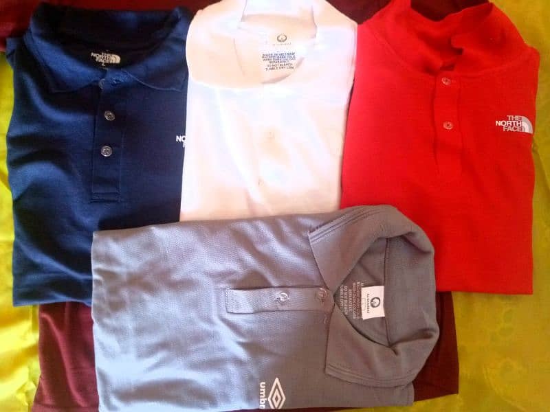 5 Polo shirts set 1