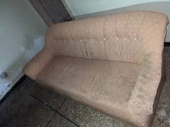 urgent selling sofa set (used condition) 0