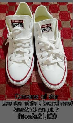 Converse all star Chuck Taylor low rise