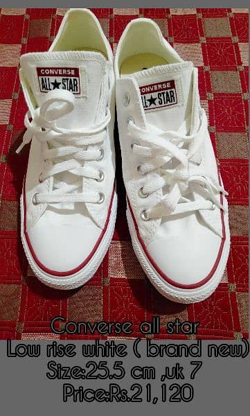 Converse all star Chuck Taylor low rise 0