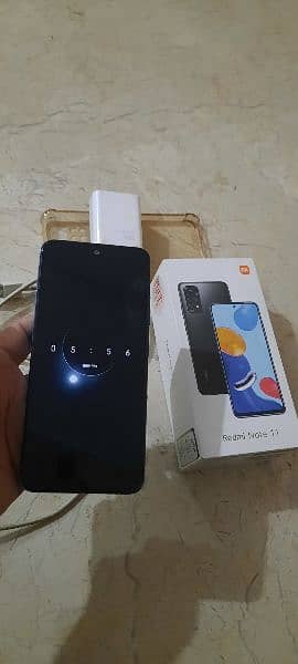 xiaomi redmi note 11 official with box original charger cable 6/128 1