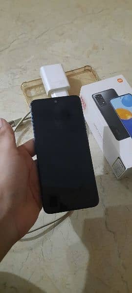 xiaomi redmi note 11 official with box original charger cable 6/128 3