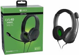 HEADPHONE/ PDP Gaming LVL40 Wired Stereo Headset - XBOX ONE 0