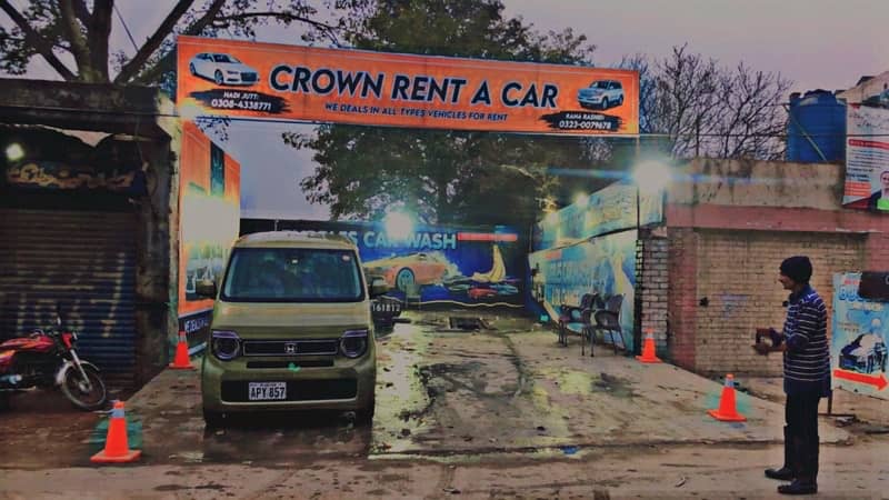 Car wash For Rent 1