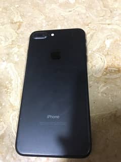 Iphone 7plus, Black colour, Non pta.