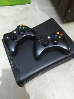 XBox 360 with 2 Wireless controllers