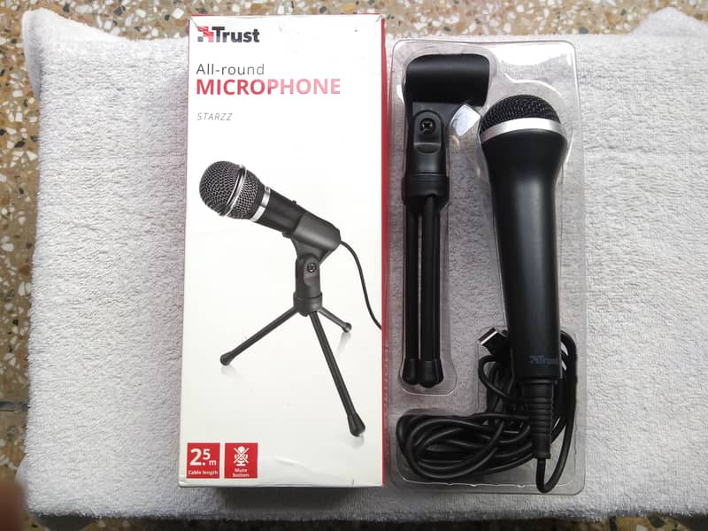 UK Brand (Trust) High Quality Usb Microphone For Recording Your Voice 0