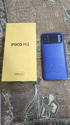 poco m3 4 64 with box charger total original