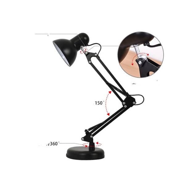 Adjustable arms Study Desk lamp 6