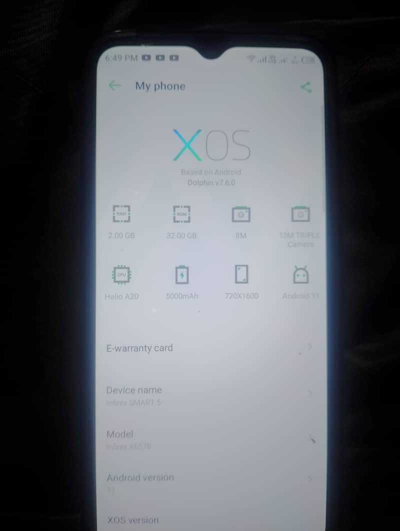 Infinix mobile for sale urgent 11