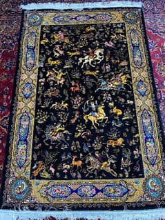 Hight quality silk made shkarga rug