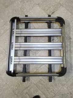 Universal Roof Rack Carrier Silver L Size
