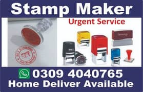 Books stamp maker, rubber stamp, self ink stamp