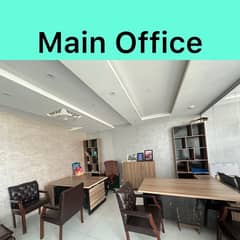 Furnished Office For Team, Single Or dual Persons on prime location
