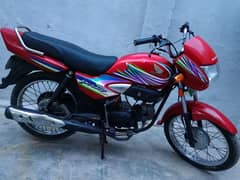 Honda 100 pridor 2019 B Red colour original bike