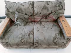 old sofa in 8/10 condition