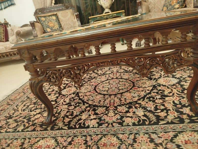 centre table and two matching side tables 1