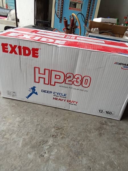 exide battery hp230 plates 23 0