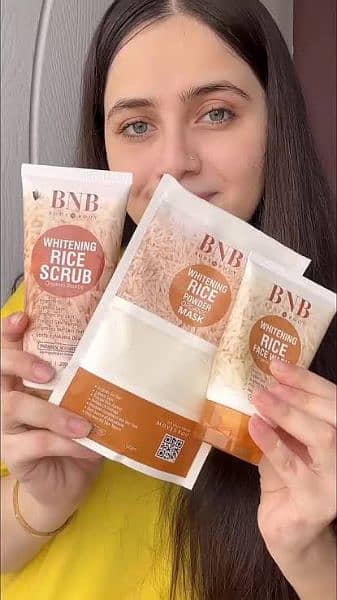rice whitening and glowing facial kit 2