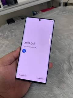 Samsung galaxy note 10 plus 12/256gb for sale my WhatsApp 0326=4298356