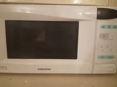 Microwave oven, Samsung. Slightly used.
