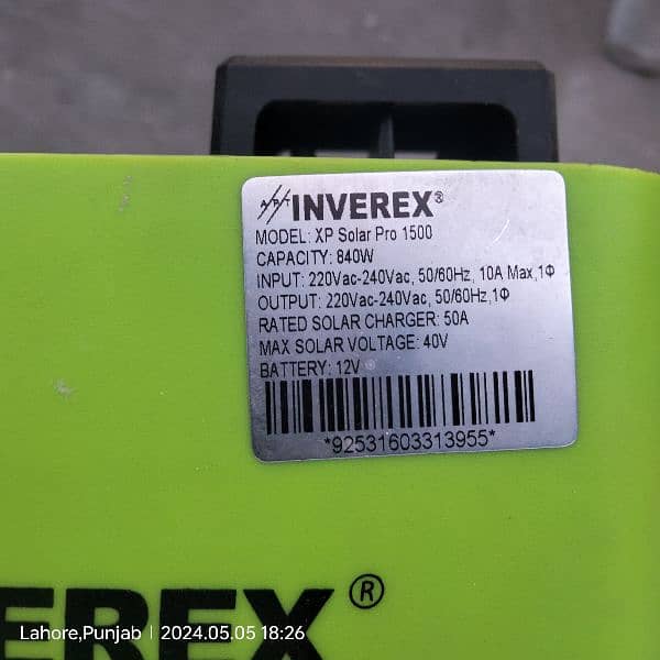 inverter with solar plates for sale 1