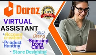 Daraz SEO + Store designing + virtual assistant + product listing