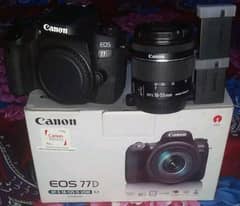 Canon 77d DSLR best for photography and videography