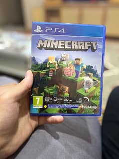 PS-4 Minecraft new condition