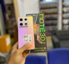 Infinix Note 30 Pro 16/256gb pta approved my whatsapp 0346=1981=536