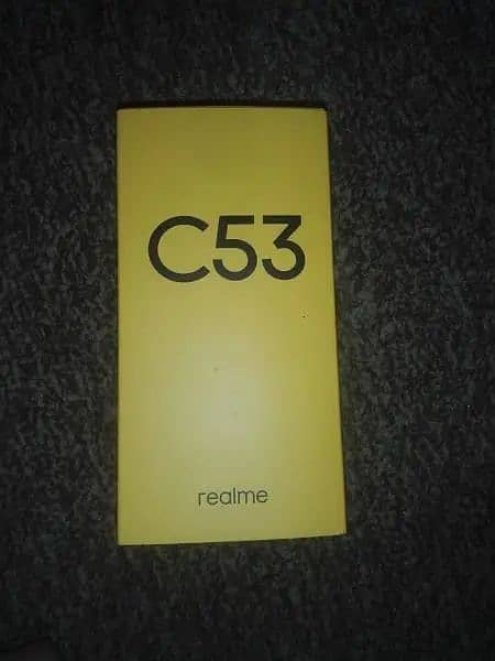 Realme c53 for sell Whatsapp 03151509724 4