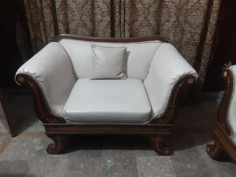 Genuine wood sofa 2