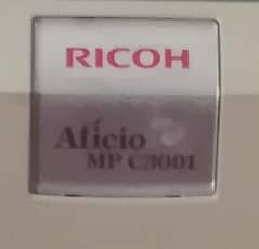 Ricoh aficio MP C3001