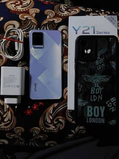 Vivo Y21A (4+1/64) Box Charger Cover
