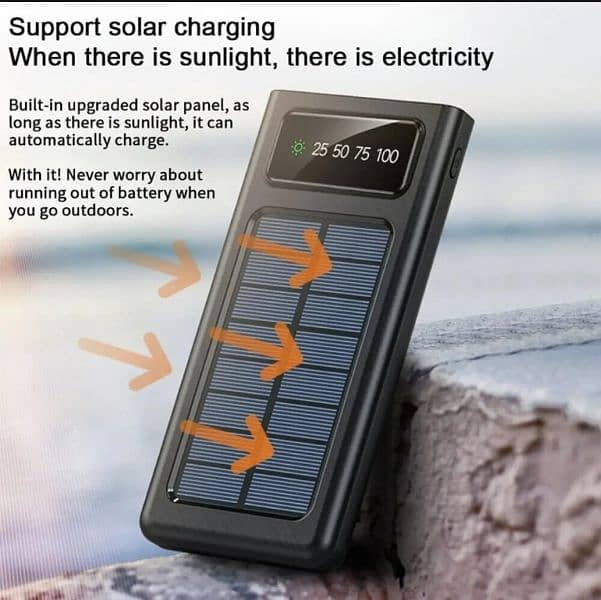 Solar power Bank 10000mah  Available at best price 5