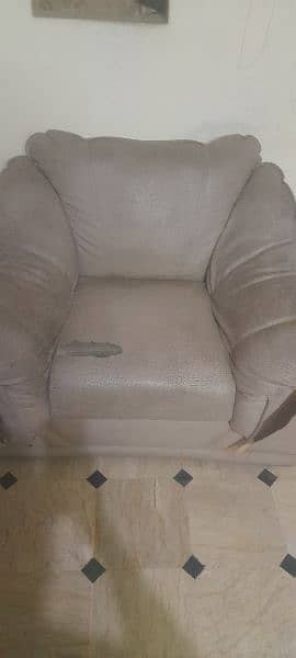 Solid Sofa set  Raxine leather  available for sale 0