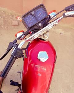 Honda 125 CG my WhatsApp and call number 0327-63/30+466