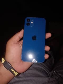 iPhone 12 blue clr betry 88% Face ID True Tone ok waterpack 64GB