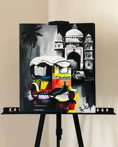 rickshaw painting