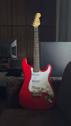 Fender Squier Bullet Fiesta Red Stratocaster Electric guitar