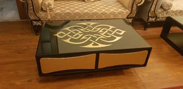 wooden center table