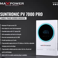 6Kw Pv7000 Maxpower Suntronic pro