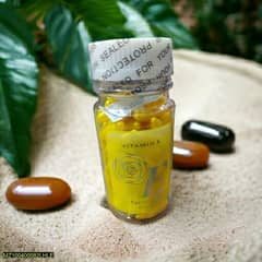 vitamin-E Hair capsule jar