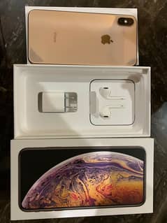 Apple Iphone Xs Max 512gb PTA apporoved with complete accessories box