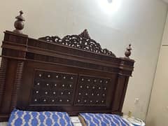 kekar wooden king size bed for sale
