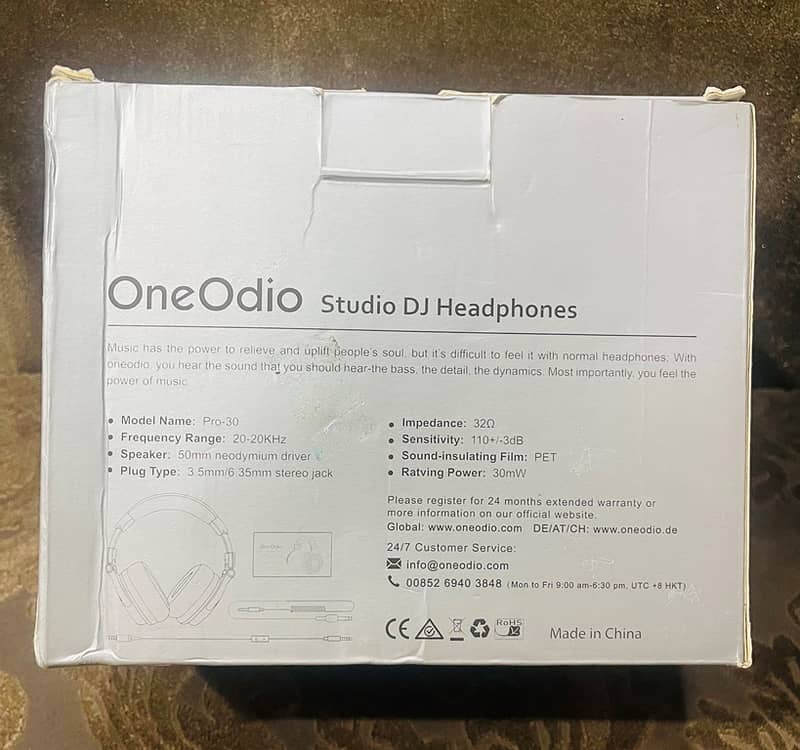 OneOdio Over Ear Headphones Studio 1