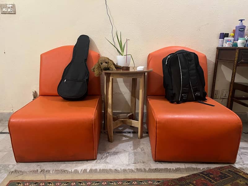 Orange Sofas for sale 0