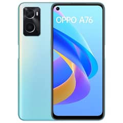 oppo a 76 full box 10 by 10 condition