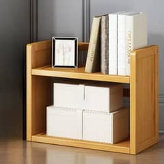 Simple book shelf rack Home Office Desktop Storage Rack