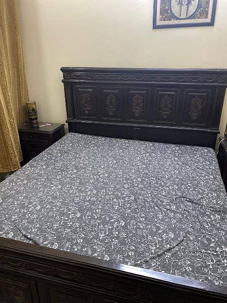 Bed set full new condition 3